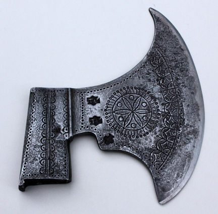 Latane' Norse Style Axe, heavily decorated